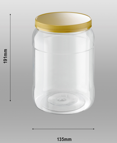 Jar Canister 120mm | Gaia Care